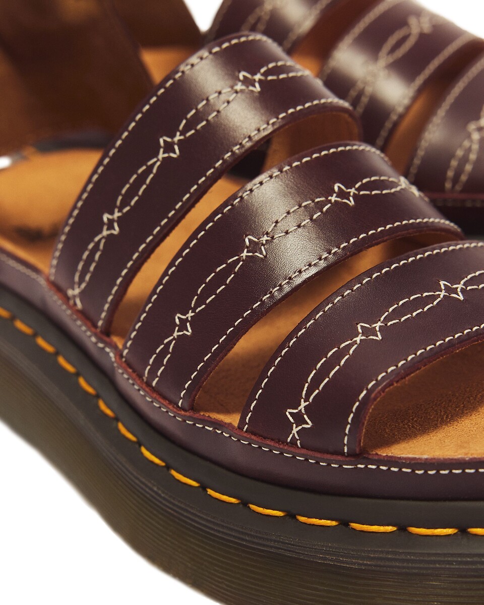 Dr. Martens Sandalias de piel, Clarissa Quad Rodeo — foto 3