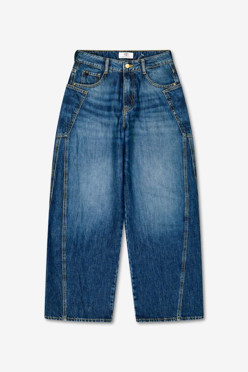 Jeans loose, large , longueur 34, LE TEMPS DES CERISES