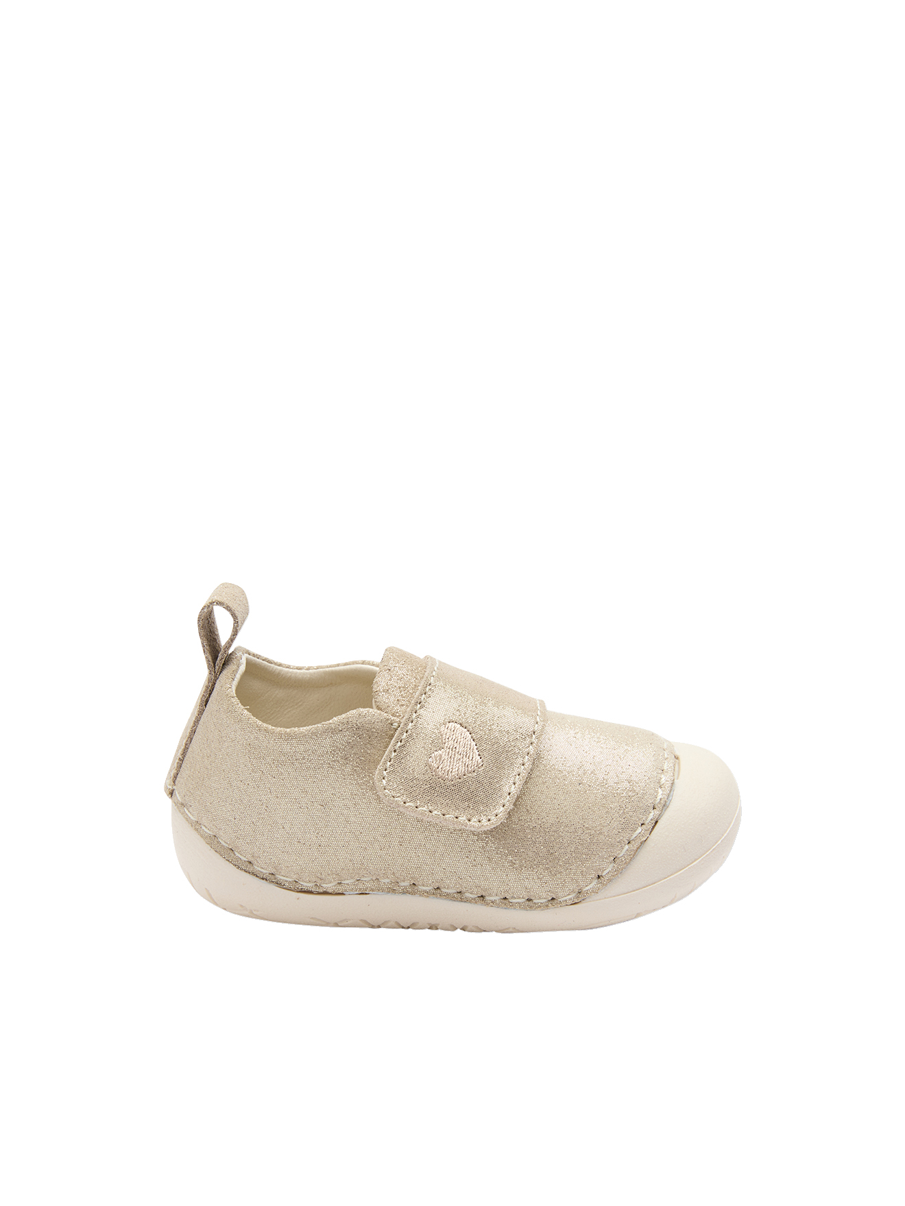 Chaussons souples scratchés bébé, VERTBAUDET