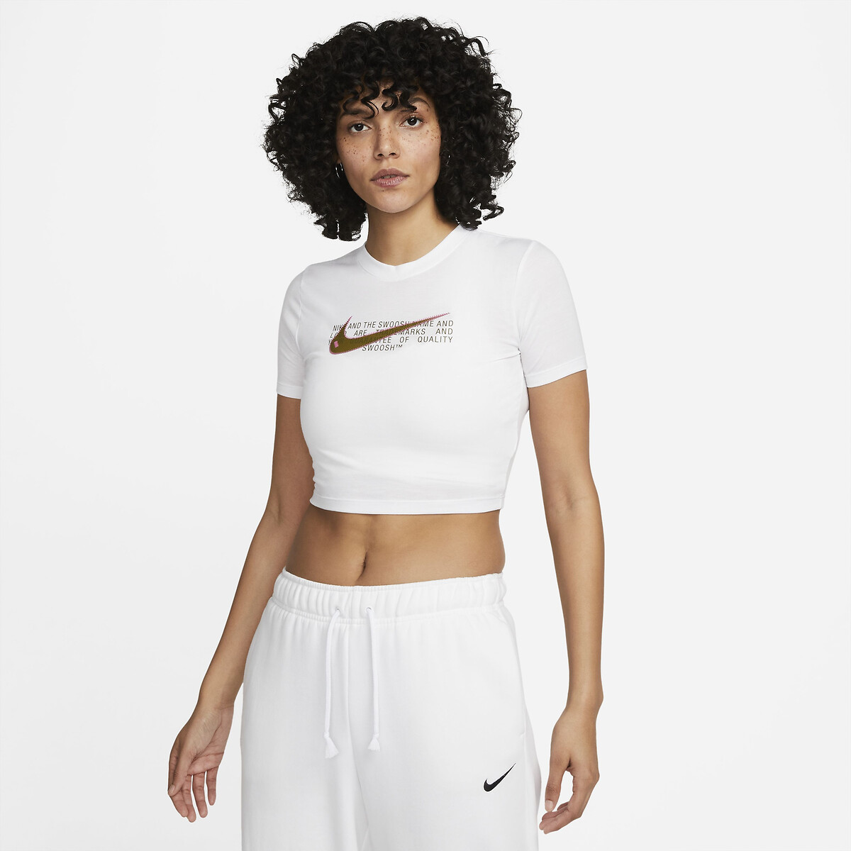 Crop top sportwear vooraan Nike |