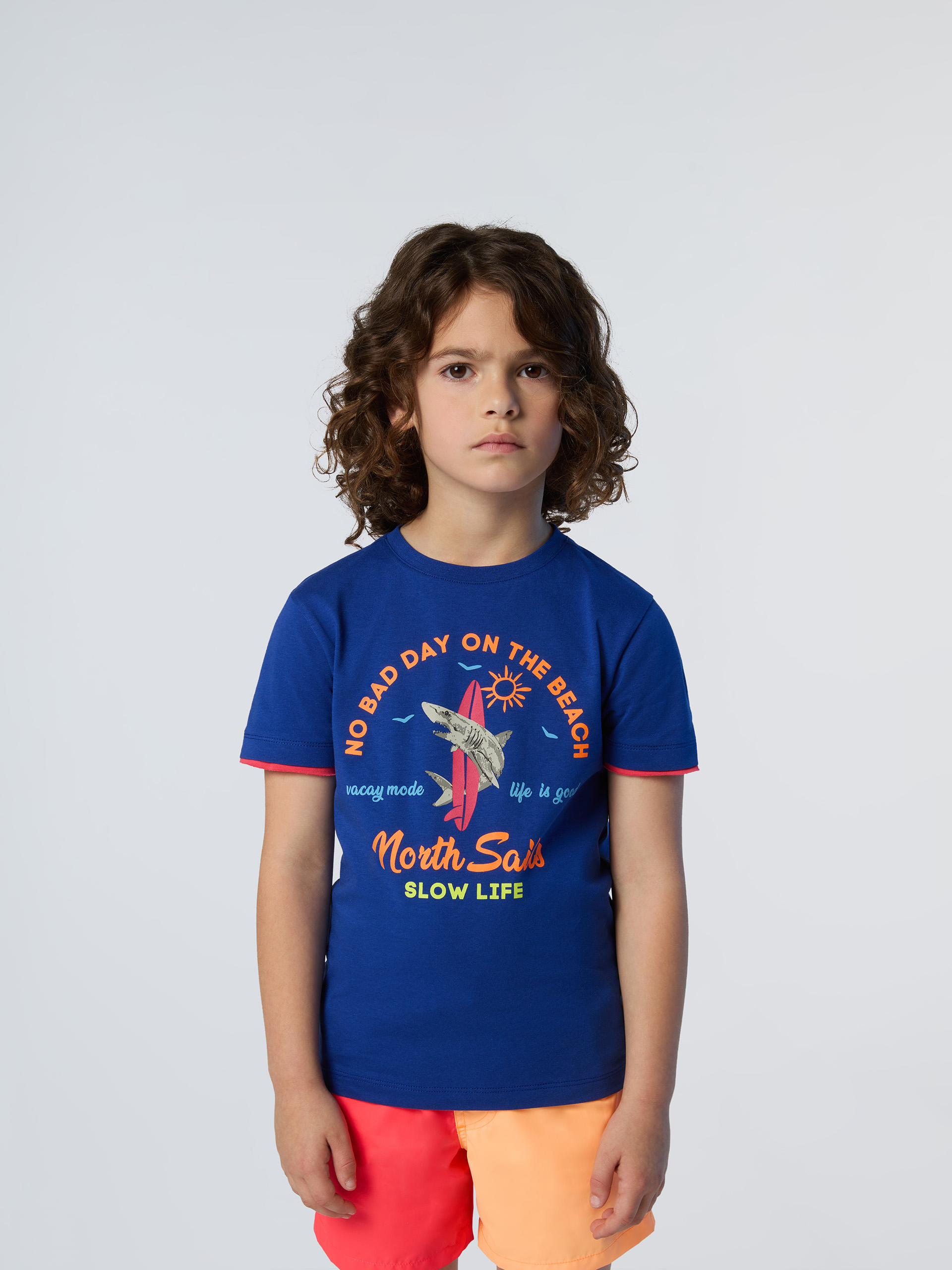T-shirt avec imprimé vacances, NORTH SAILS