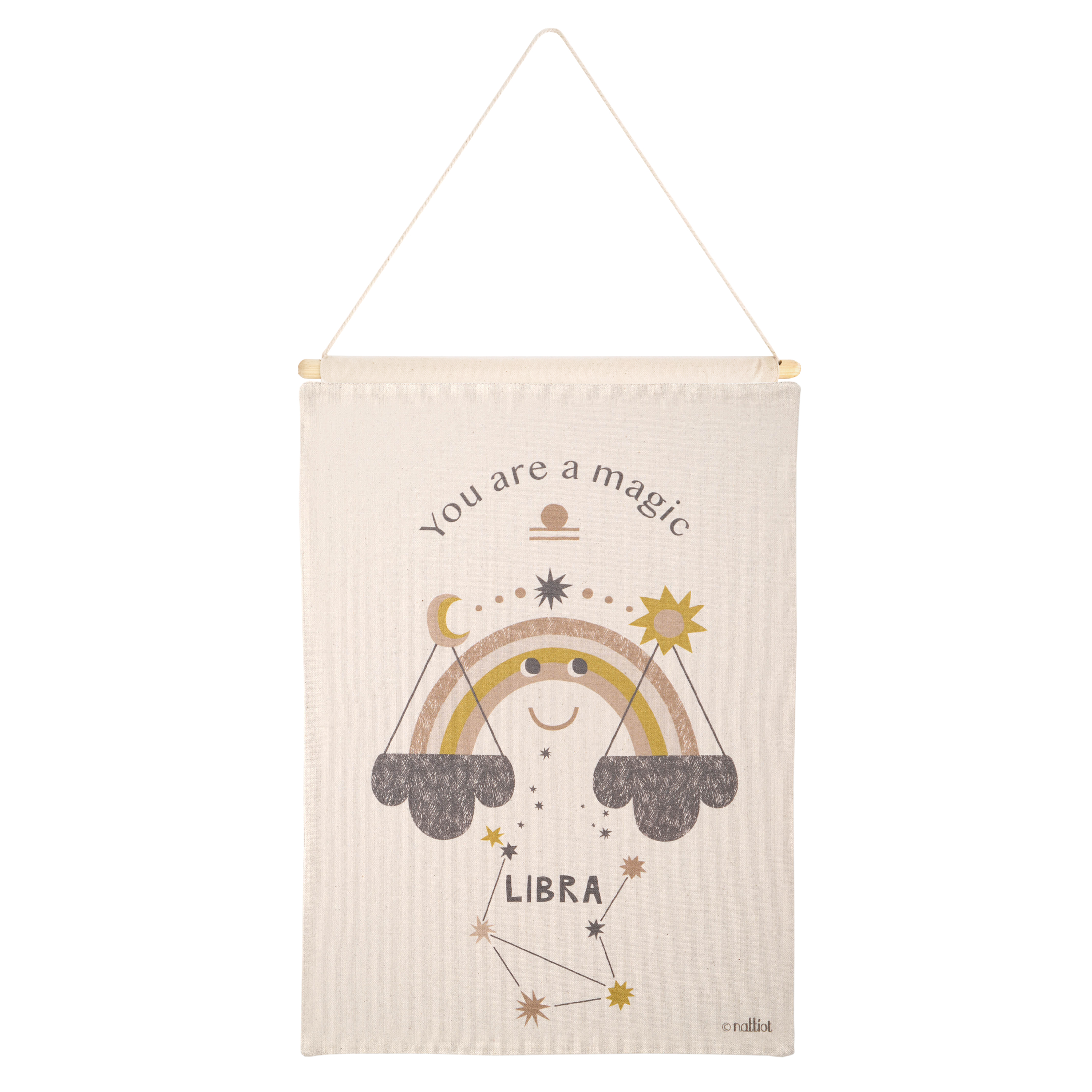 Décoration murale enfant LITTLE LIBRA, NATTIOT