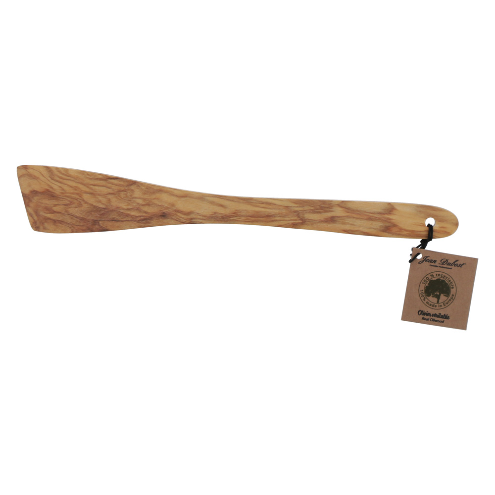 Spatule biseautée en bois d'Olivier 30 cm, JEAN DUBOST