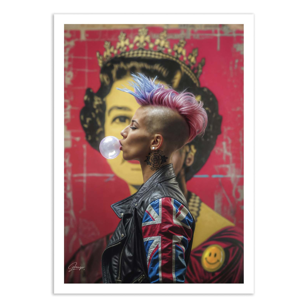 Affiche d'art - Queens - Alexandre Granger, WALL EDITIONS