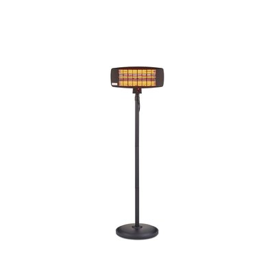 Stand Patio Heater with Remote - Black - SH16350N SWAN