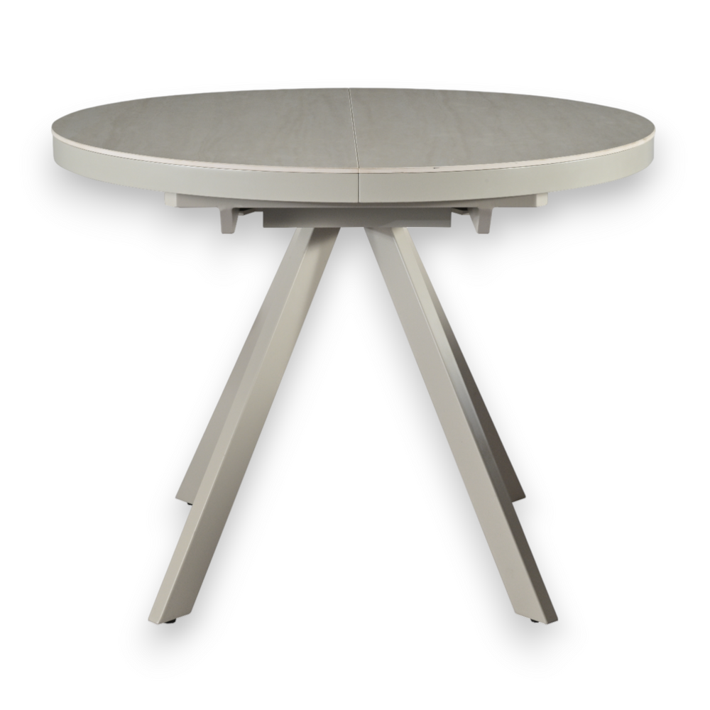 Table repas céramique he 100 cm avec allonge, ZAGO