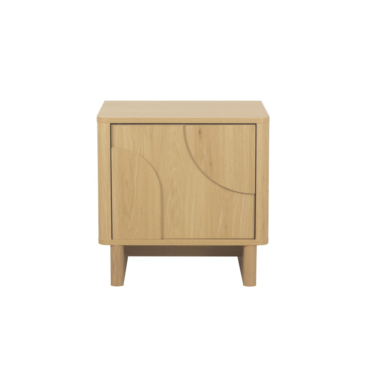 Chevet 1 porte formes arrondies - OCTAVE, CALICOSY