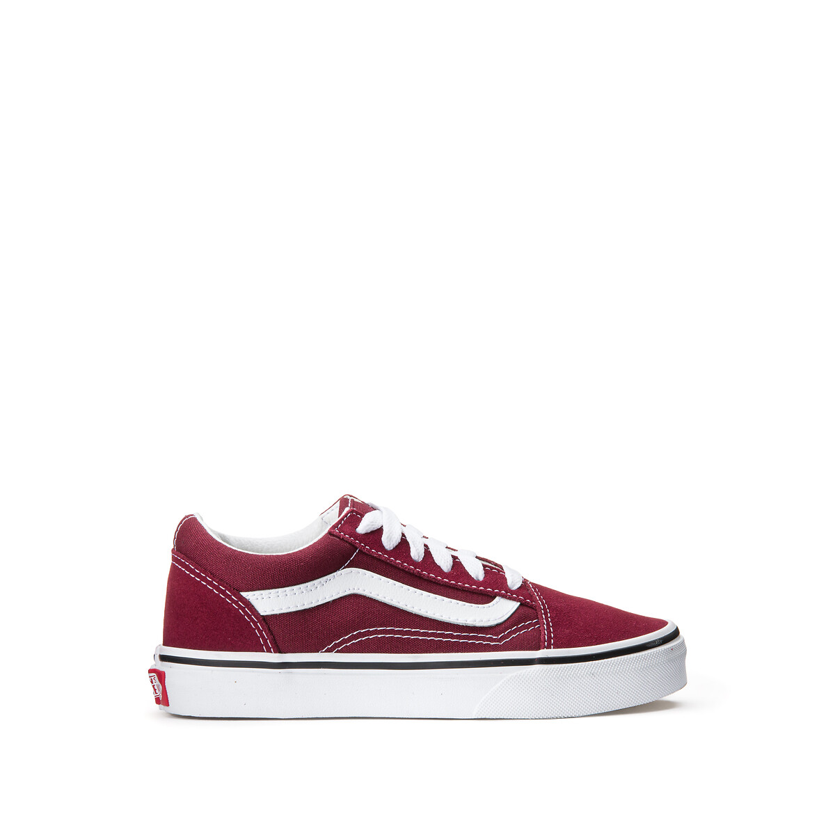 vans old skool rouge bordeaux femme