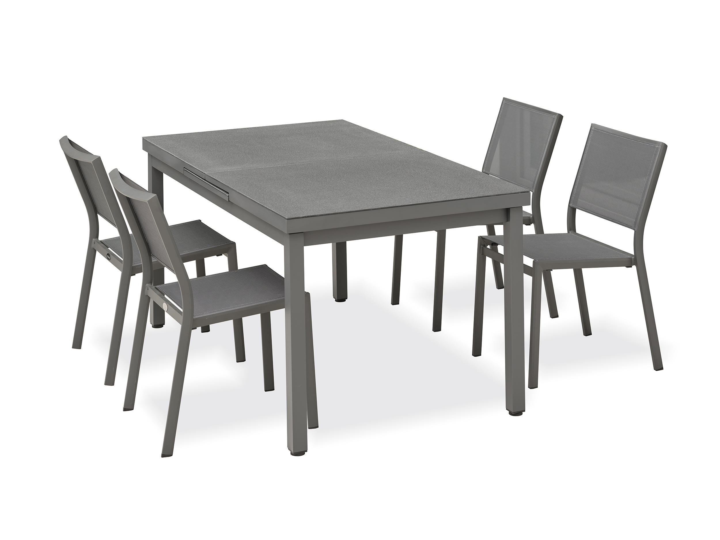 Ensemble repas de jardin en aluminium DANIA, DCB GARDEN