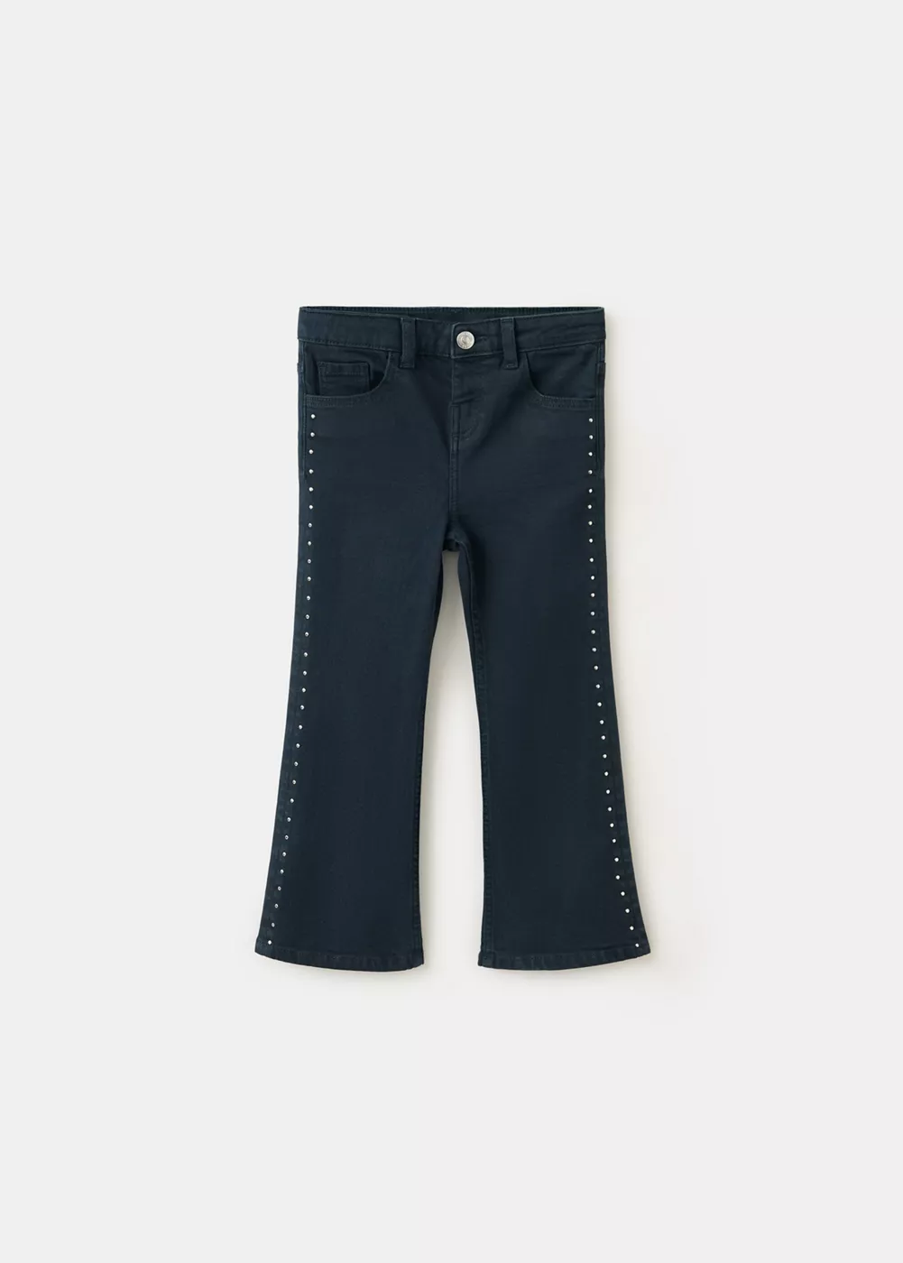 Jean flare clouté, MANGO BABY