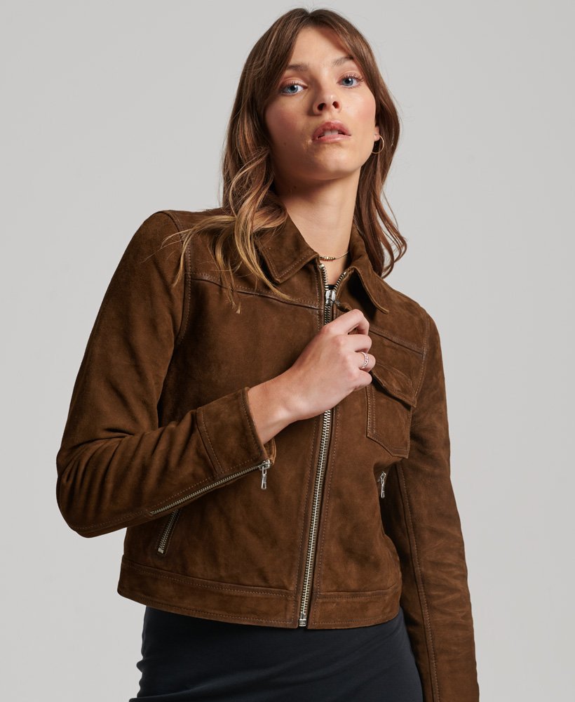 Veste en daim Desert, SUPERDRY