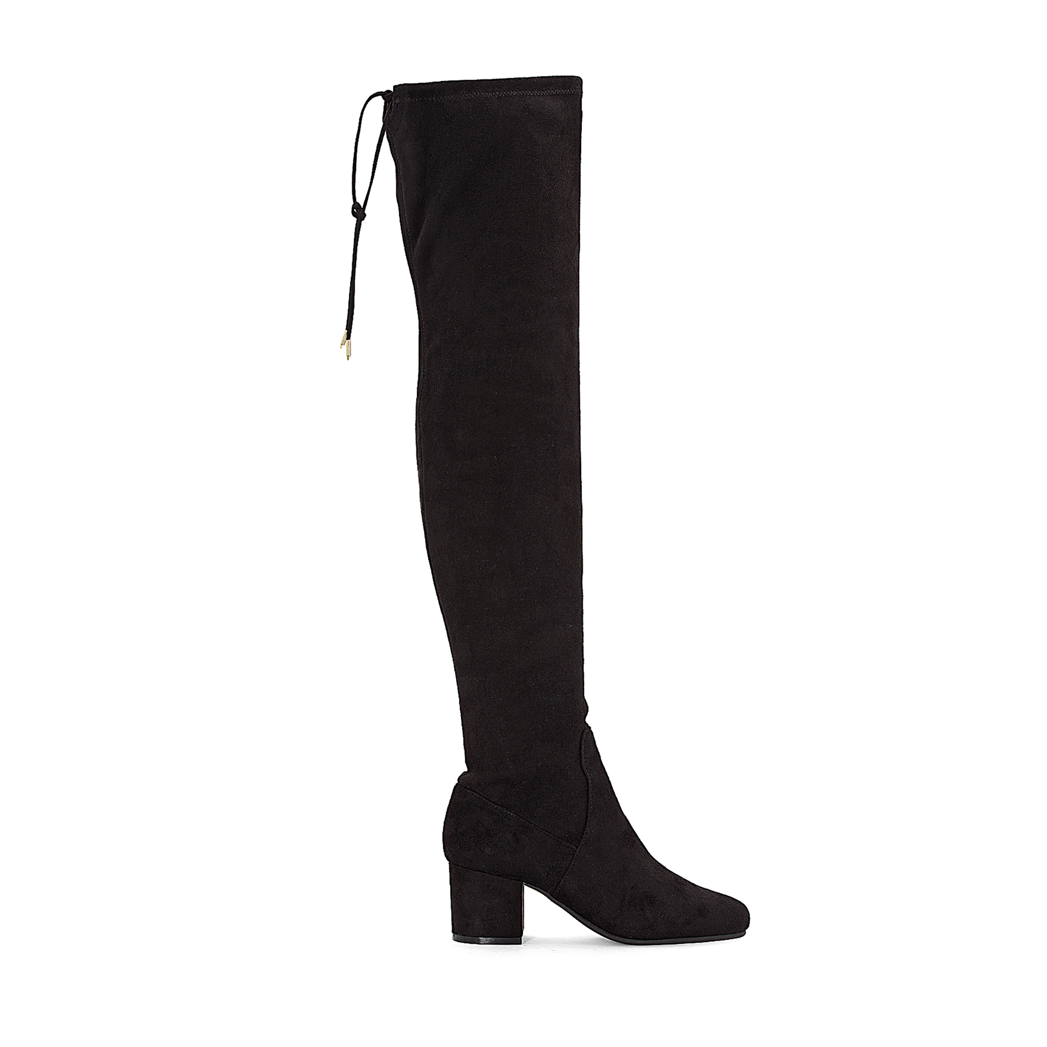 knee high faux suede boots