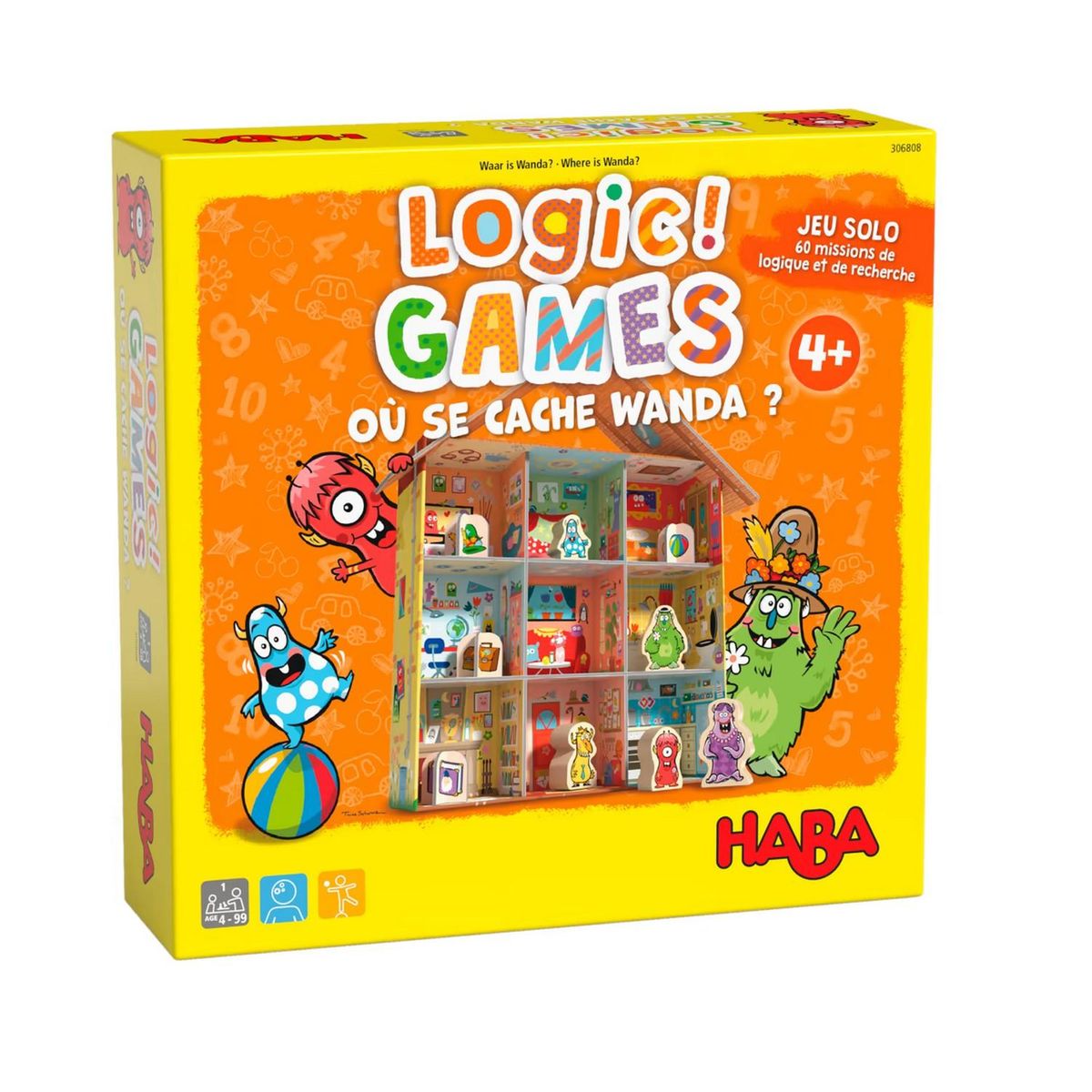 Logic! GAMES - Où se cache Wanda ?, HABA
