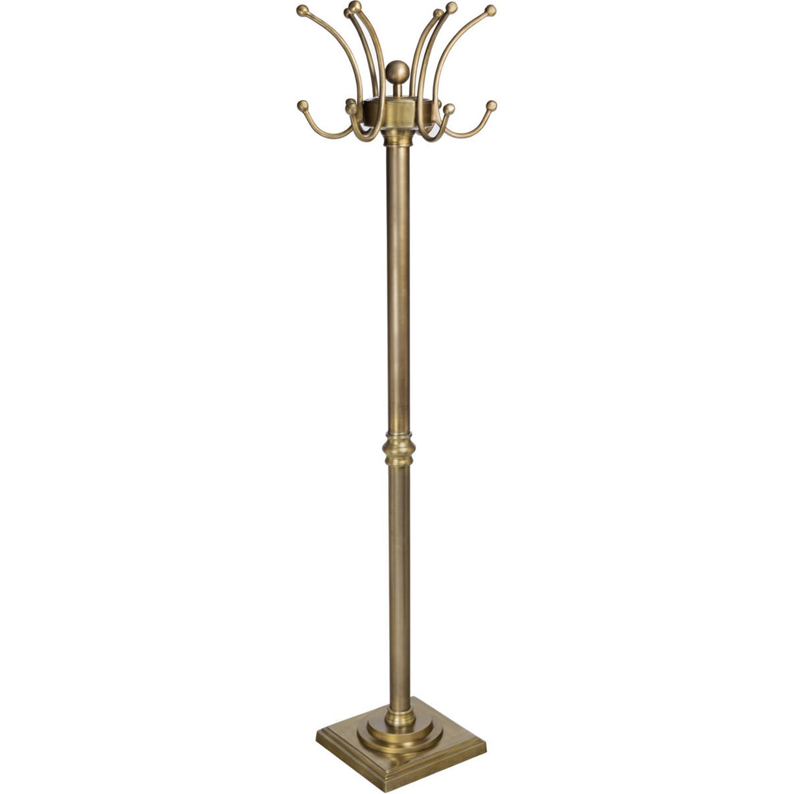 Porte-manteau sur pied effet laiton antique, RECOLLECTION