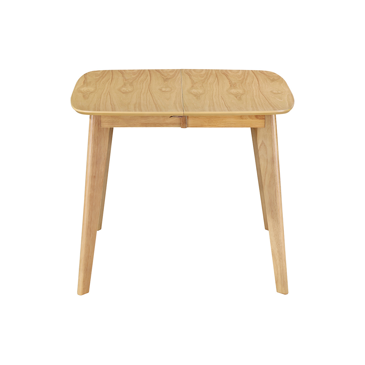 Table à manger scandinave extensible carrée L90-130 cm LEENA, MILIBOO