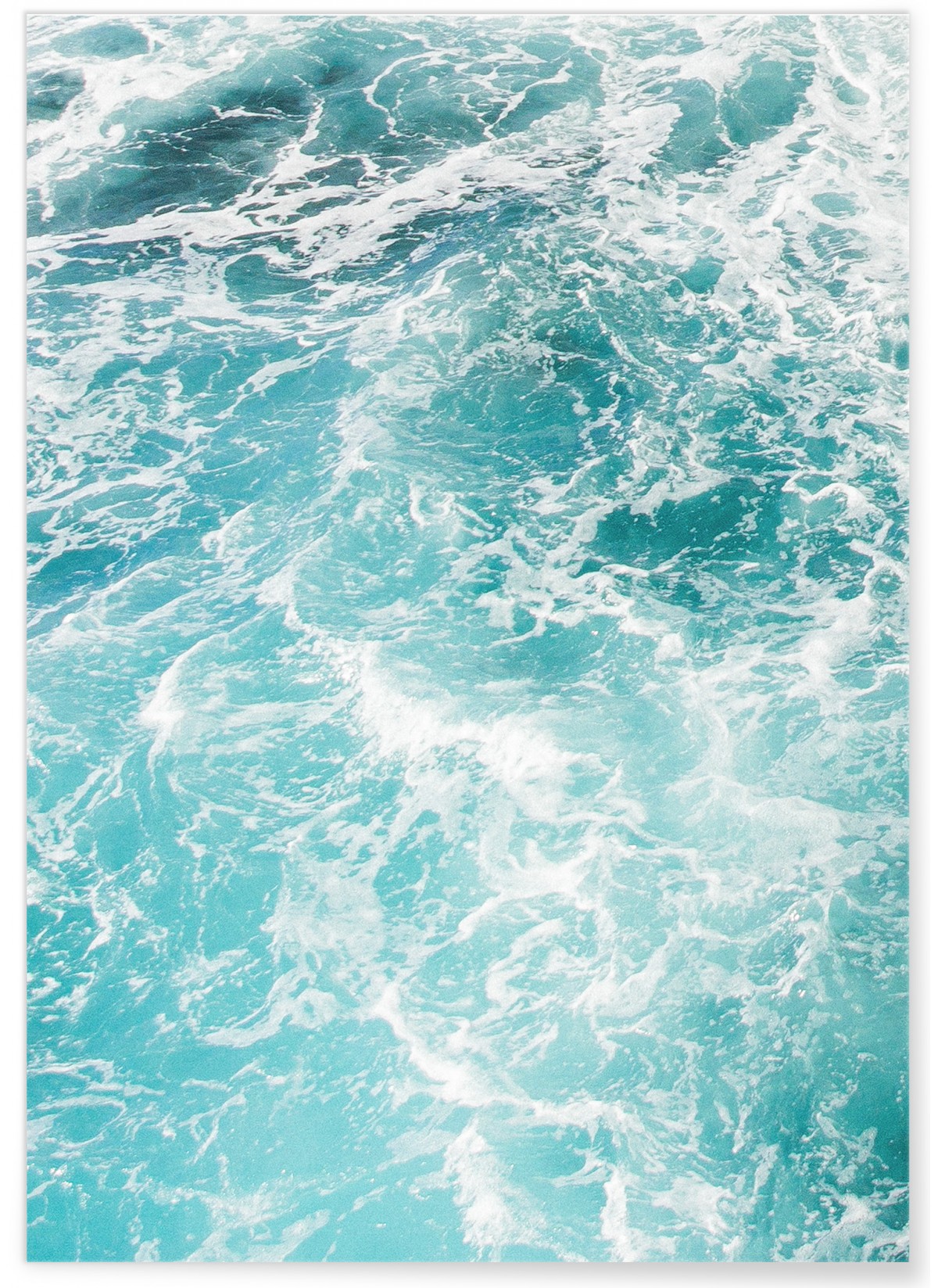 Poster Nature mer et vagues, L'AFFICHERIE