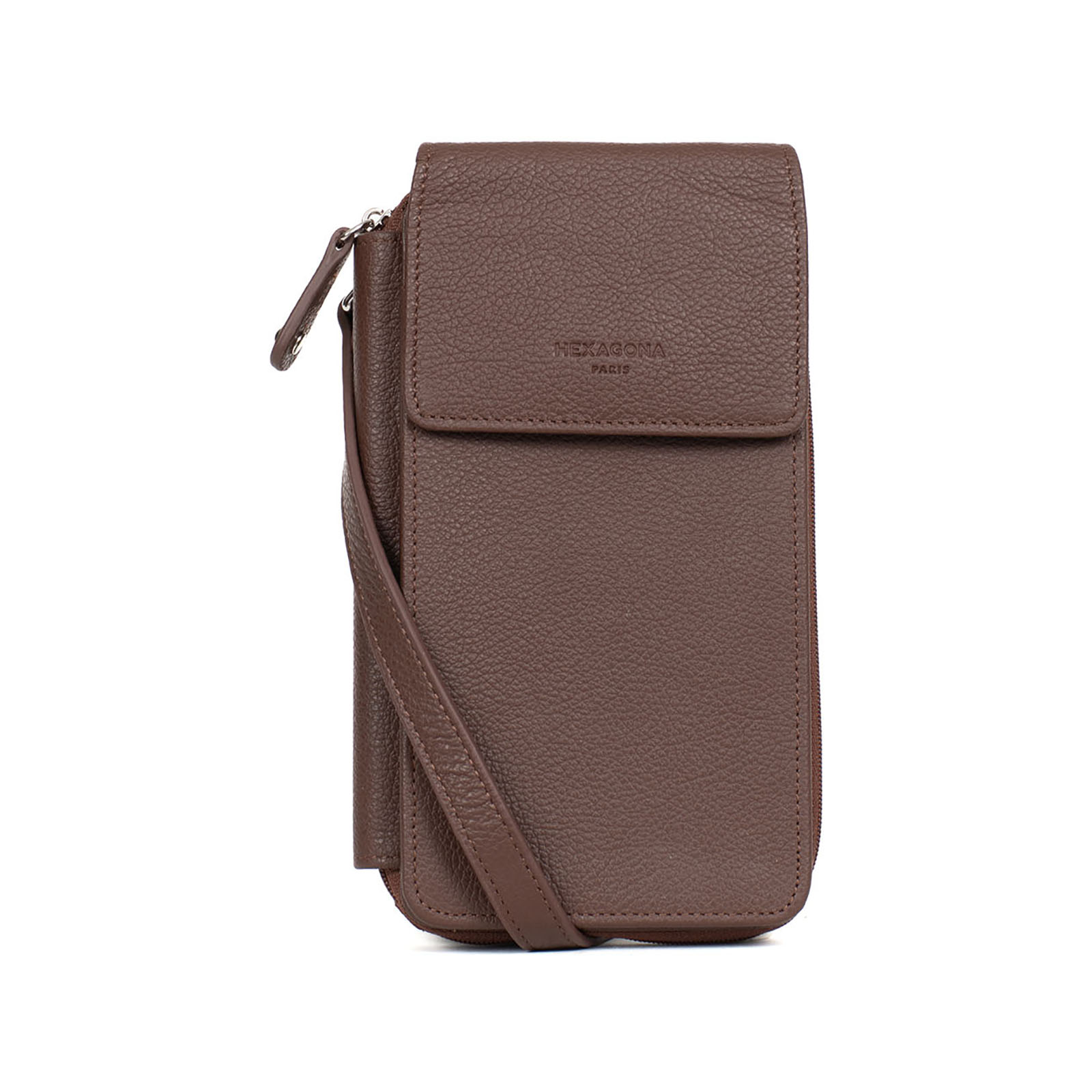 Pochette téléphone avec portefeuille CONFORT, HEXAGONA