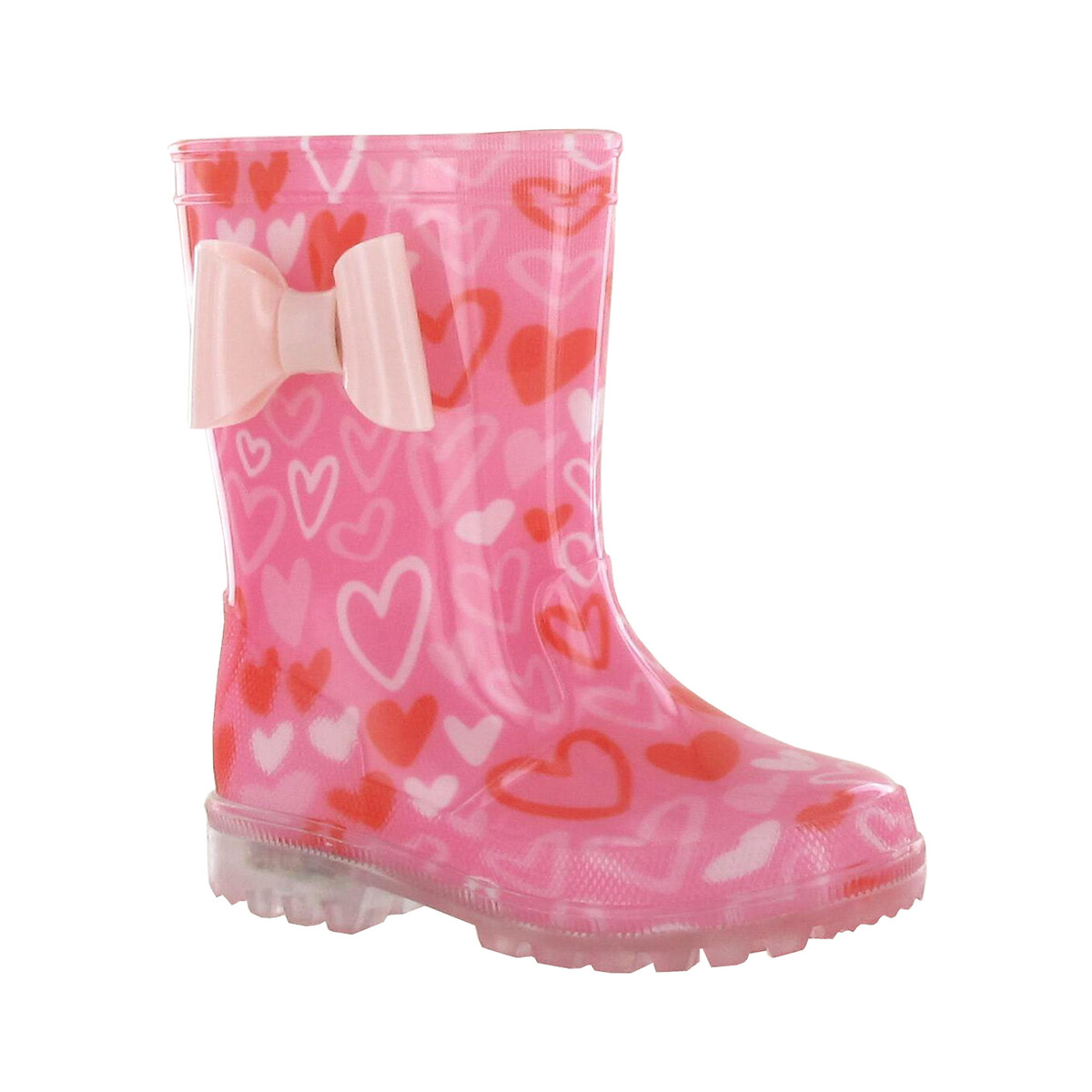 Pink 2024 kids wellies