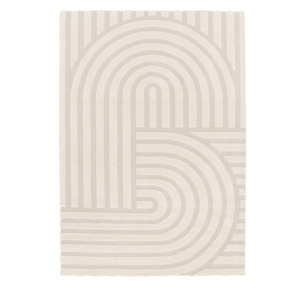 Tapis contemporain à motif géométrique- TARNA, DRAWER