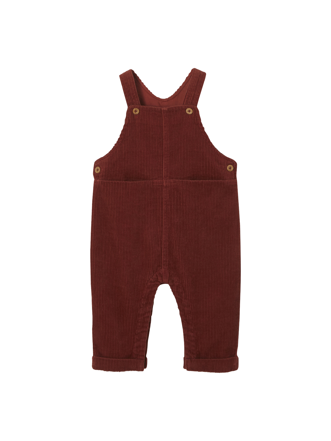 Salopette velours bébé, VERTBAUDET
