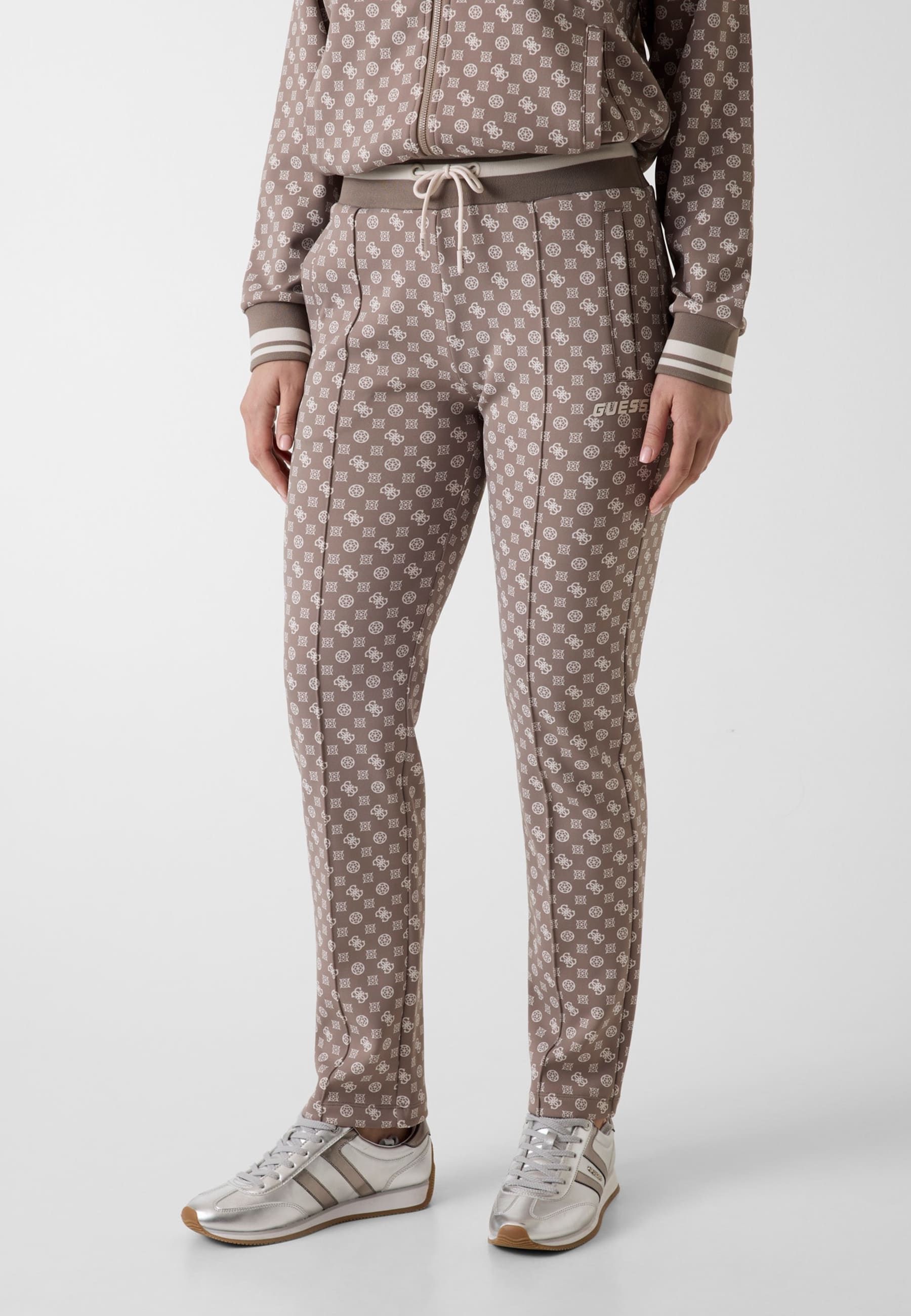 Pantalon Survêtement Néoprène Logo, GUESS