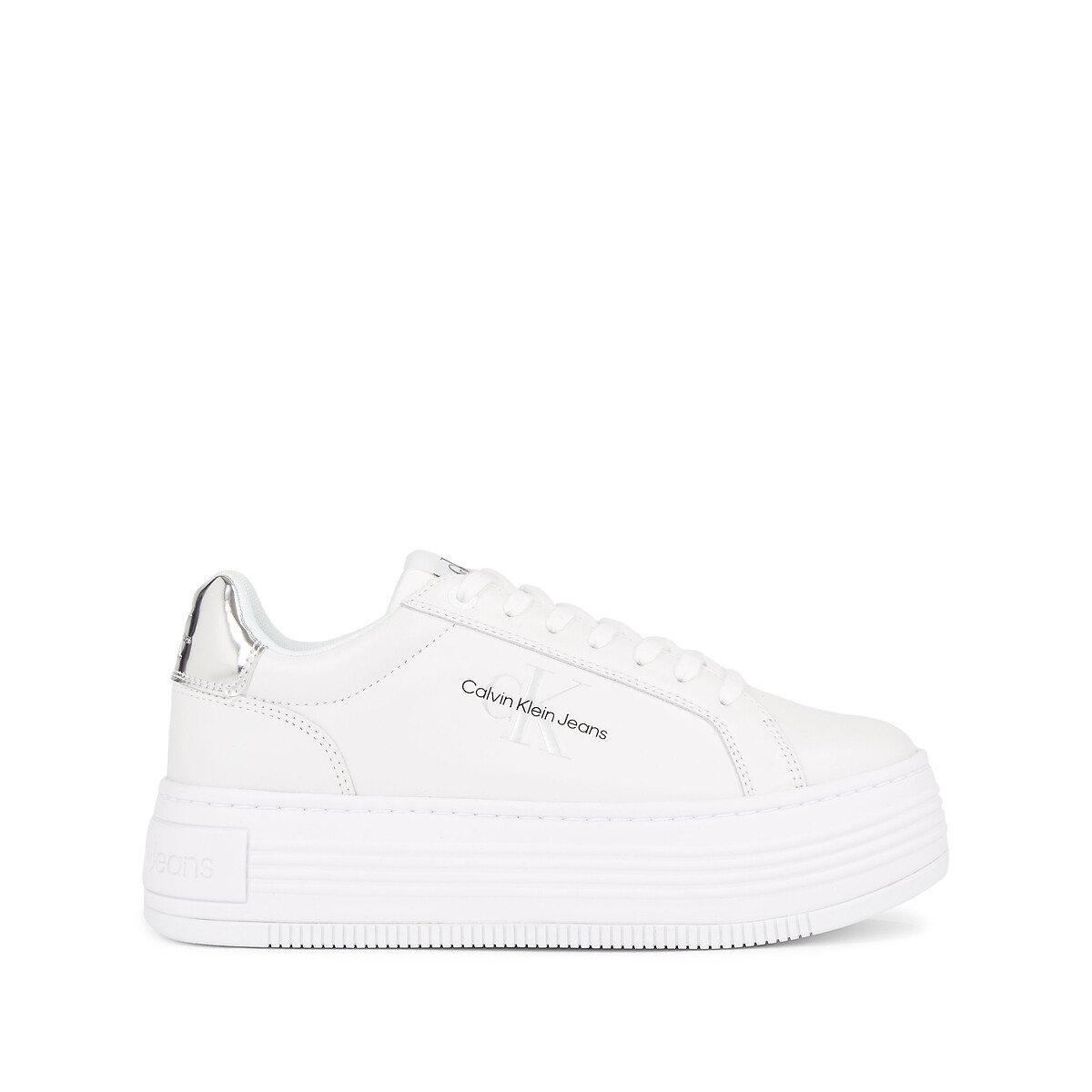 Bold Platform Leather Trainers