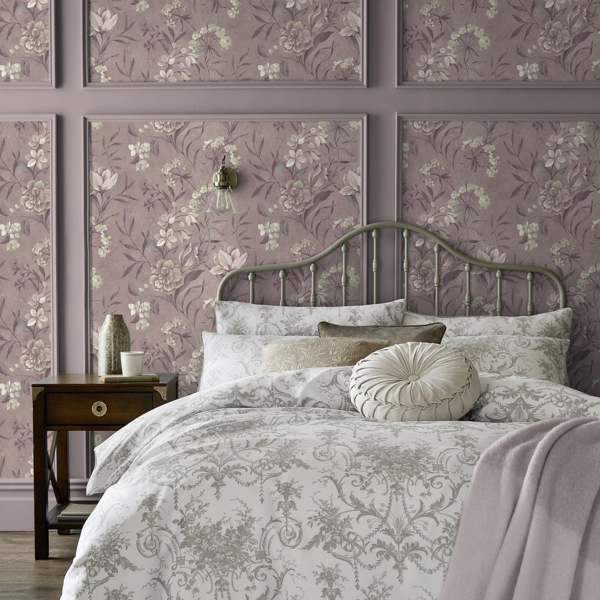 Papier peint Fleurs vintage Blairmore, LAURA ASHLEY