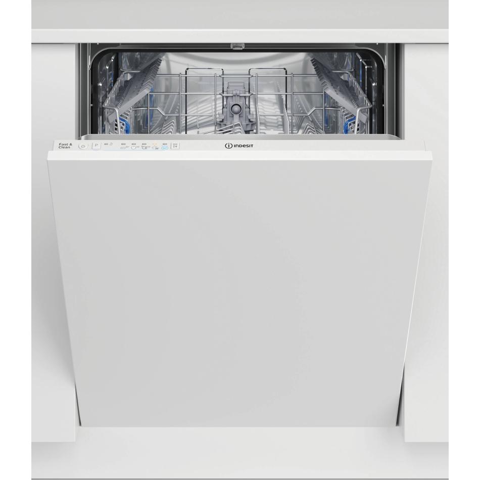 Lave vaisselle tout integrable 60 cm D2IHL326 sans facade, INDESIT