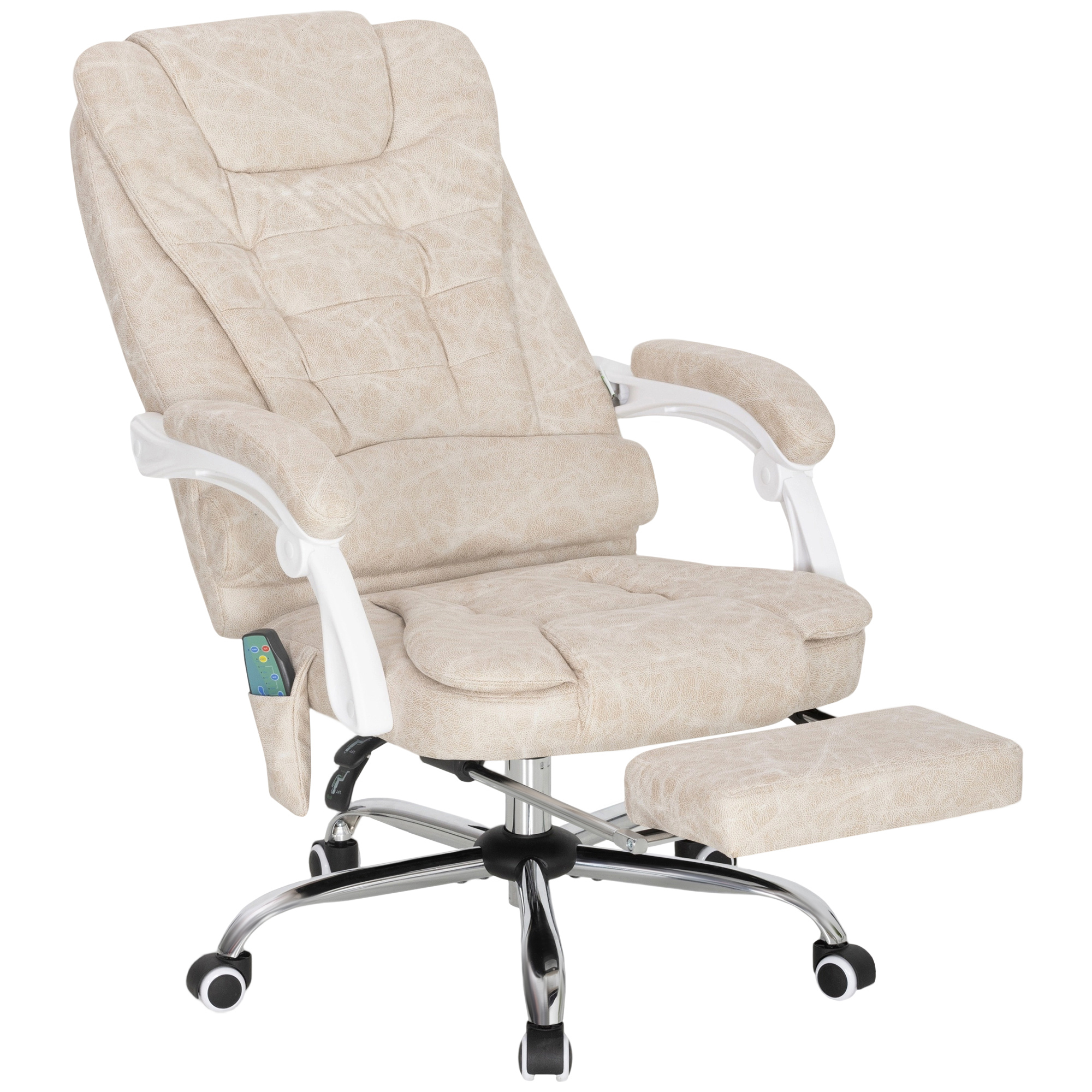 Fauteuil de bureau avec fonction massage, HOMCOM