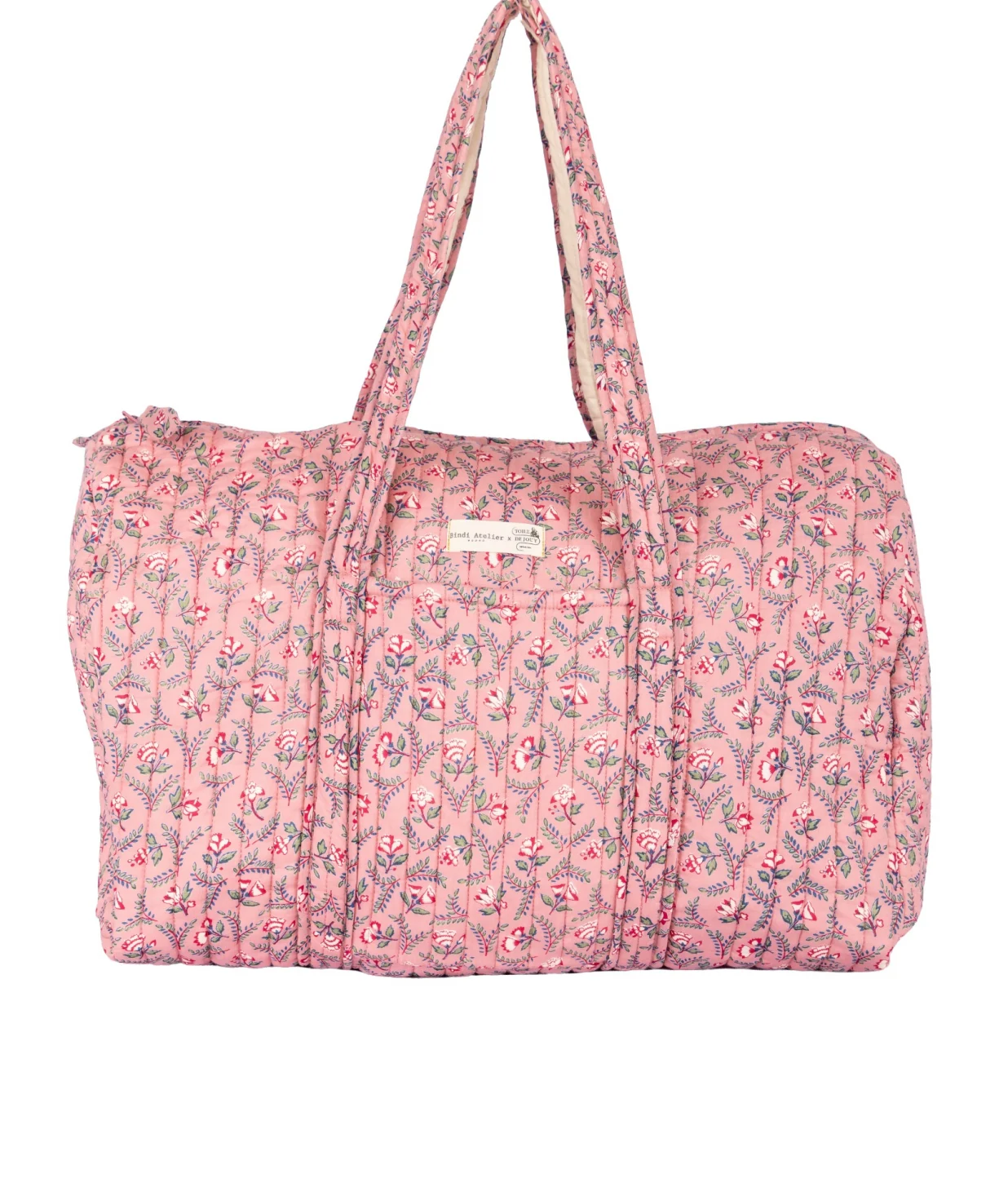 Sac weekend Toile de Jouy depuis 1760 - Flora, BINDI ATELIER