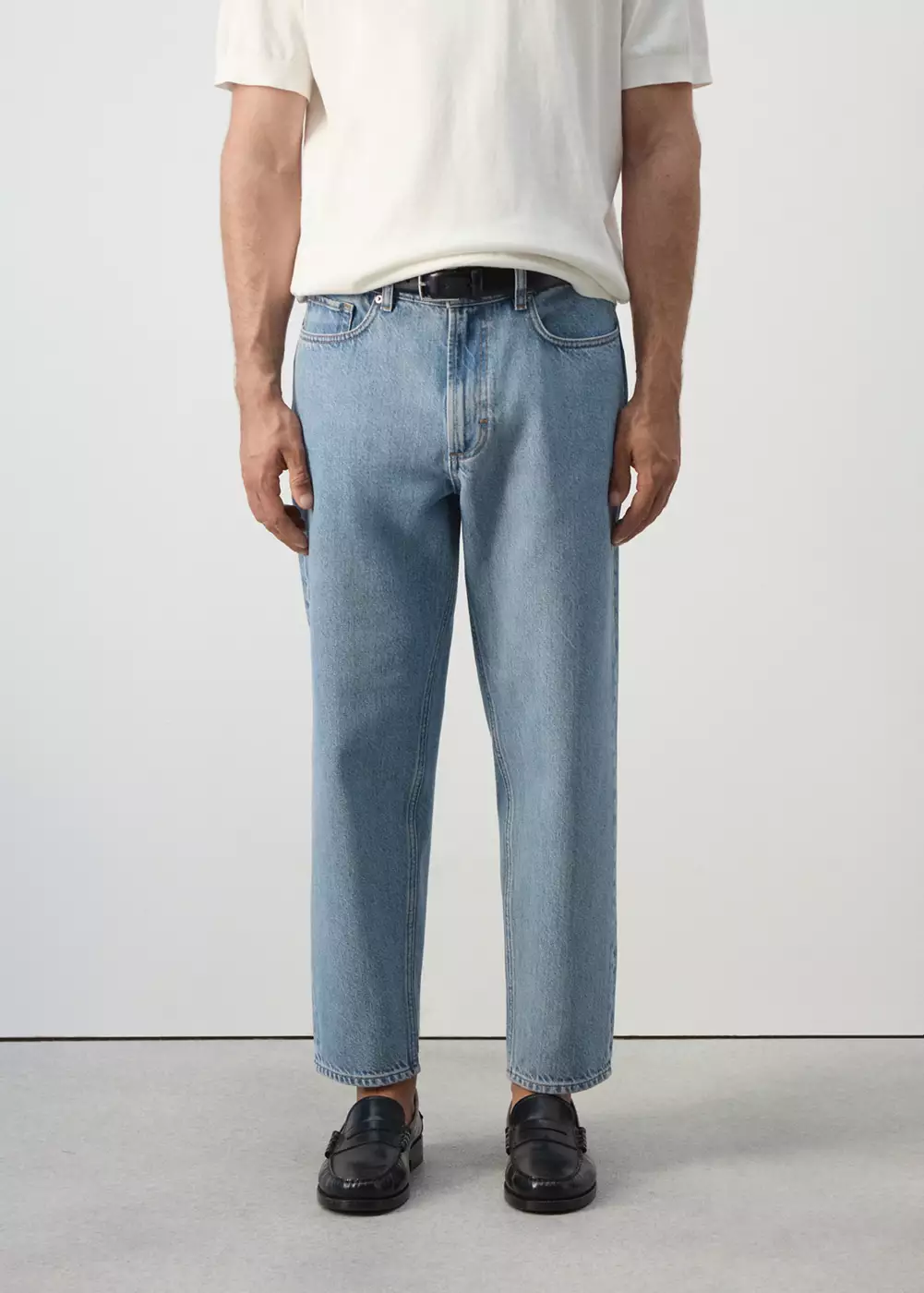 Jean Sammy court coupe carotte, MANGO MAN