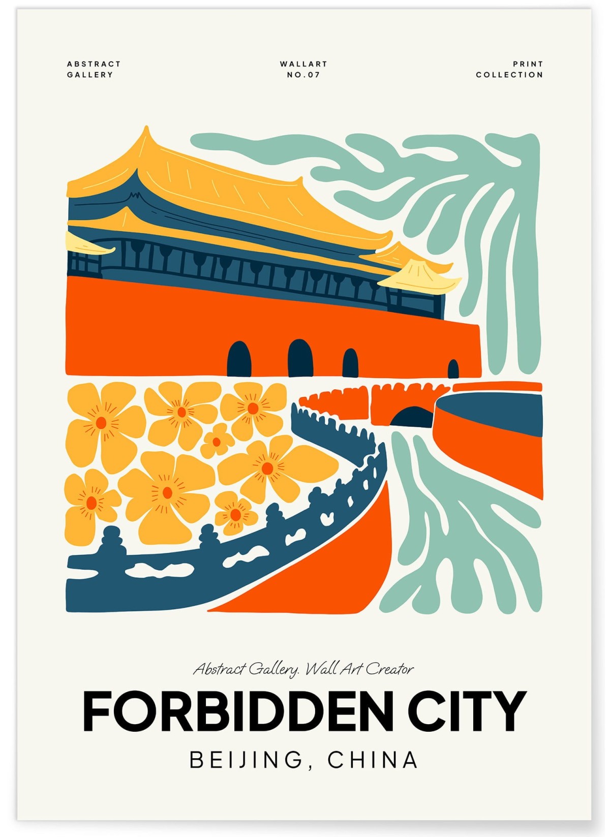 Affiche Chine Cité Interdite, L'AFFICHERIE