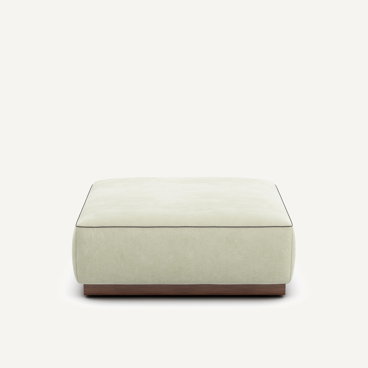Repose-pieds en velours stonewashed, JACOPO, AM.PM