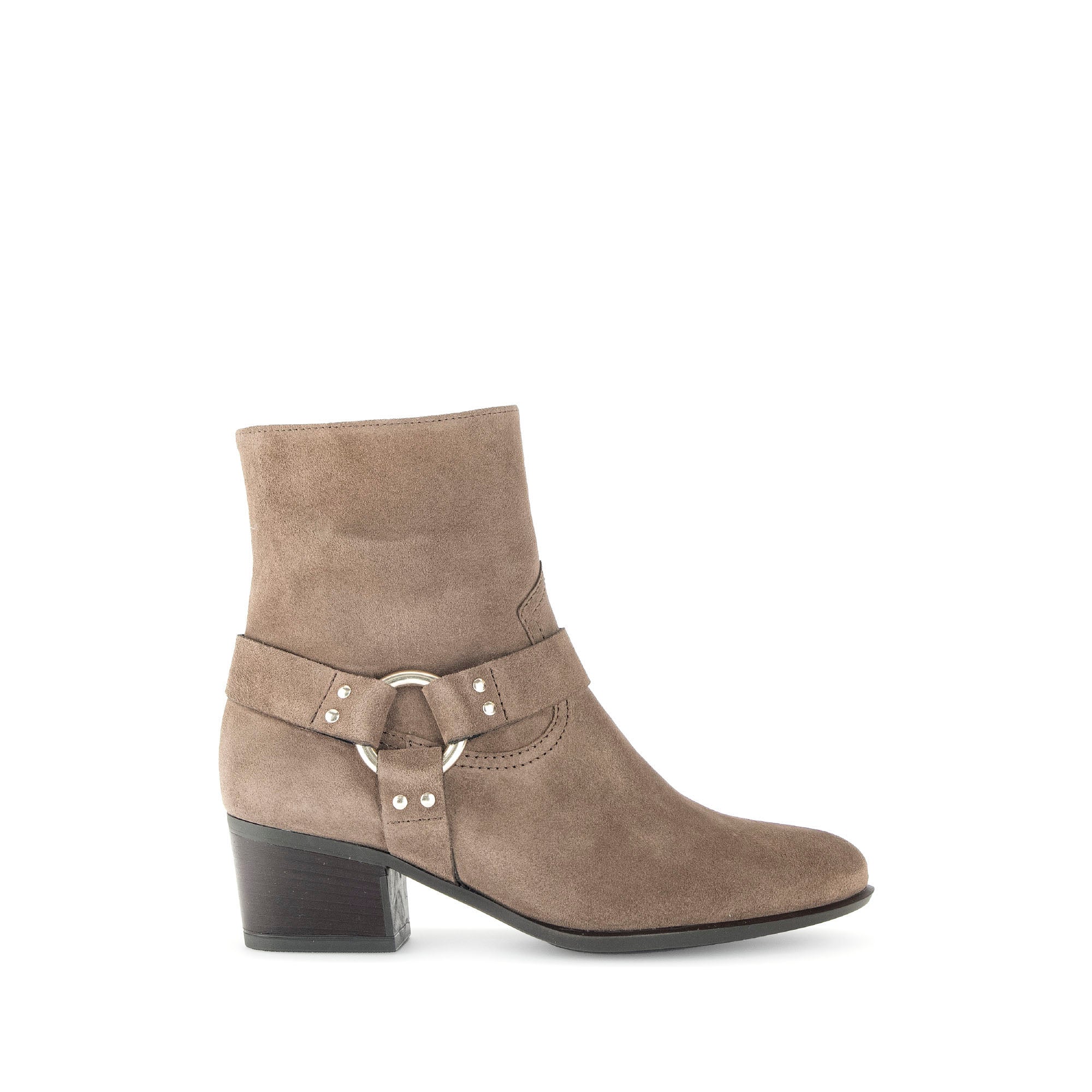 Bottines en cuir à talon décroché, GABOR