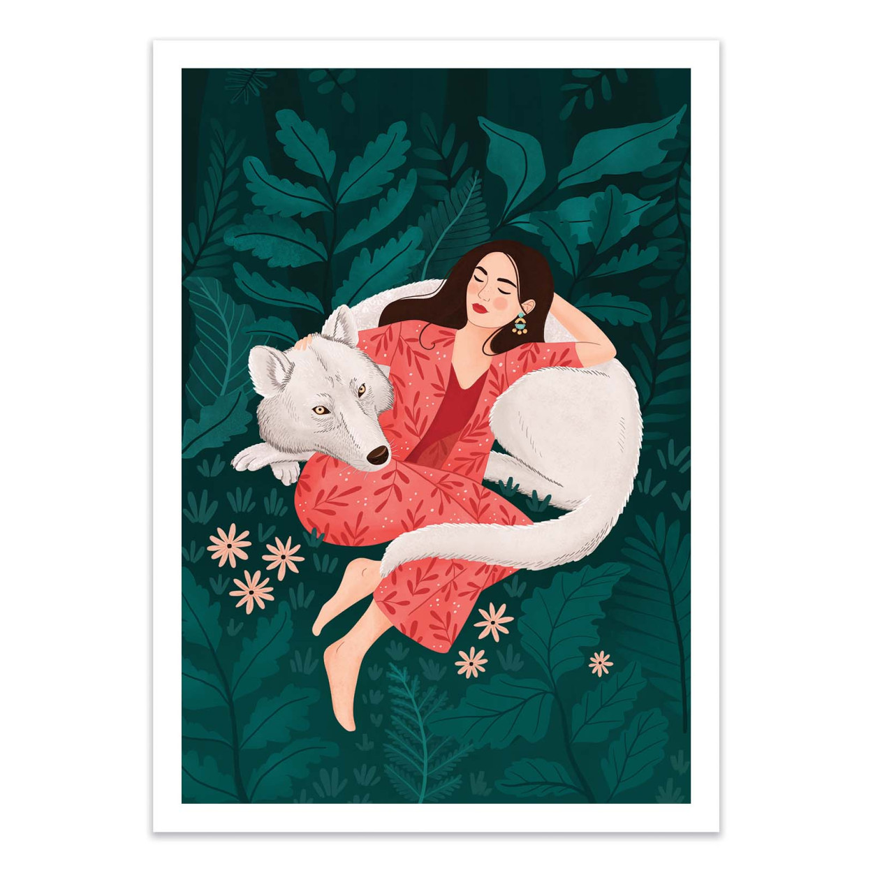 Affiche d'art - Polar Wolf - Petra Holikova, WALL EDITIONS