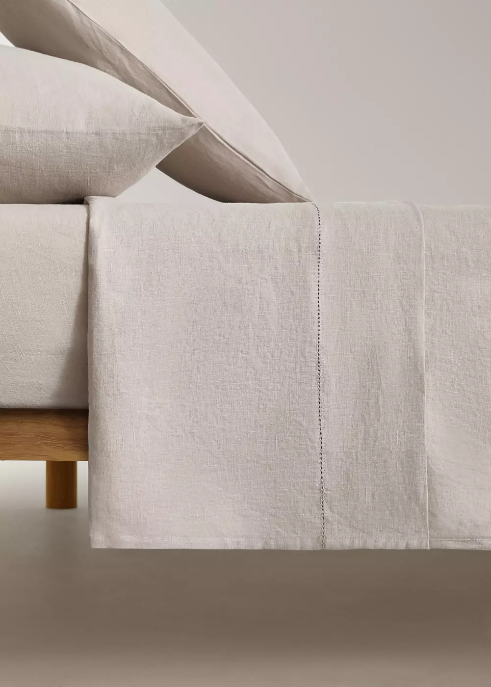 Drap plat enfant lin lavé lit 90 cm, MANGO HOME