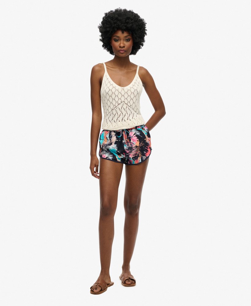 Short de plage imprimé Vintage, SUPERDRY