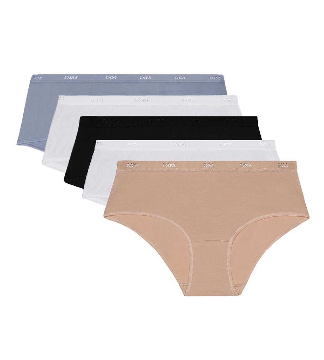 Lot de 5 shorties Les pockets Ecodim, DIM