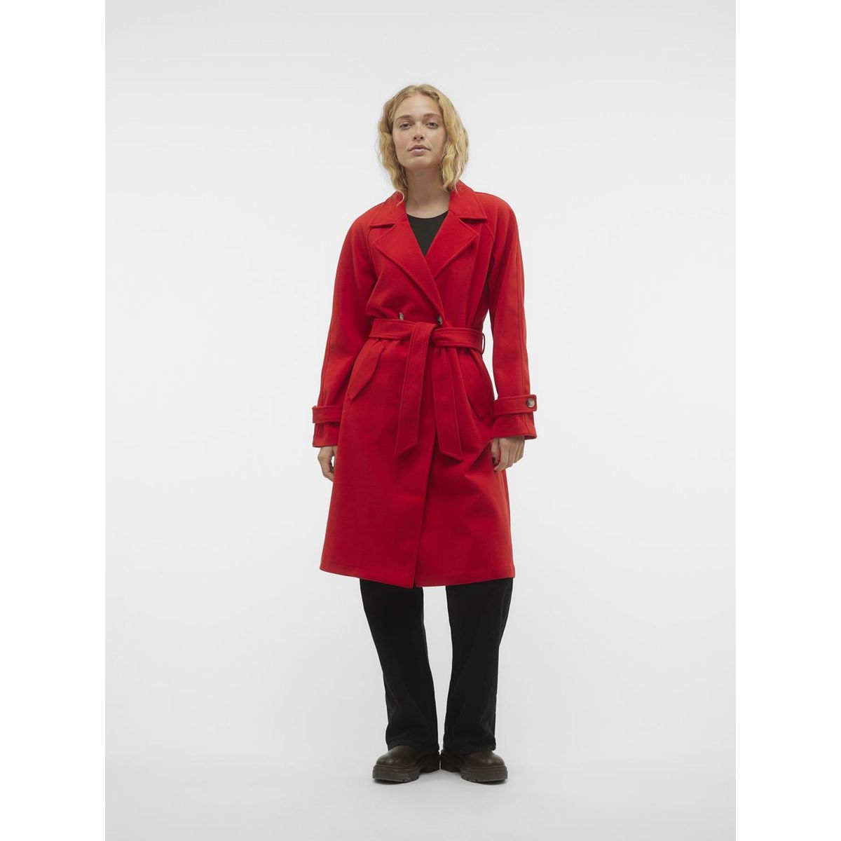 Manteau rouge la outlet redoute