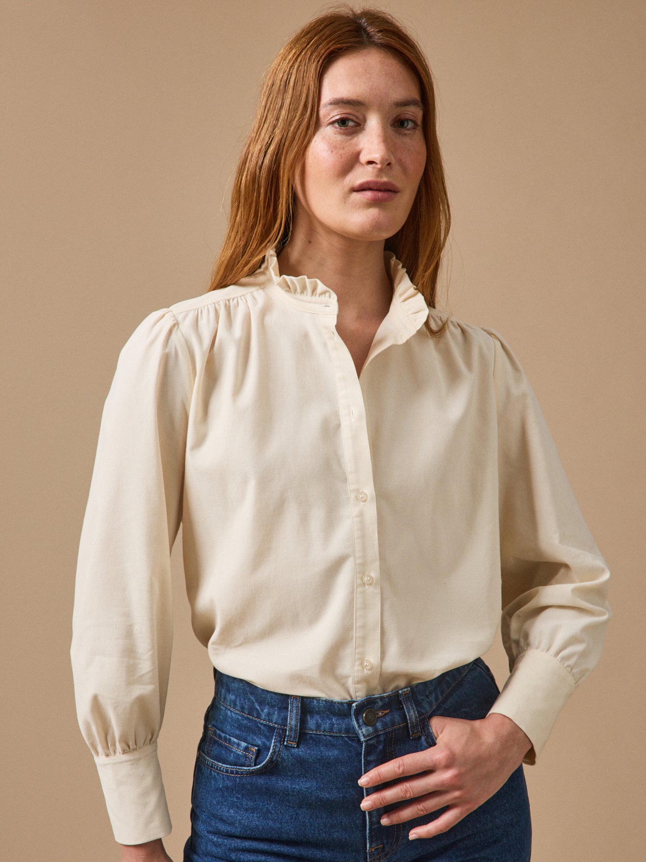 Chemise  velours babycord Émilie, CYRILLUS