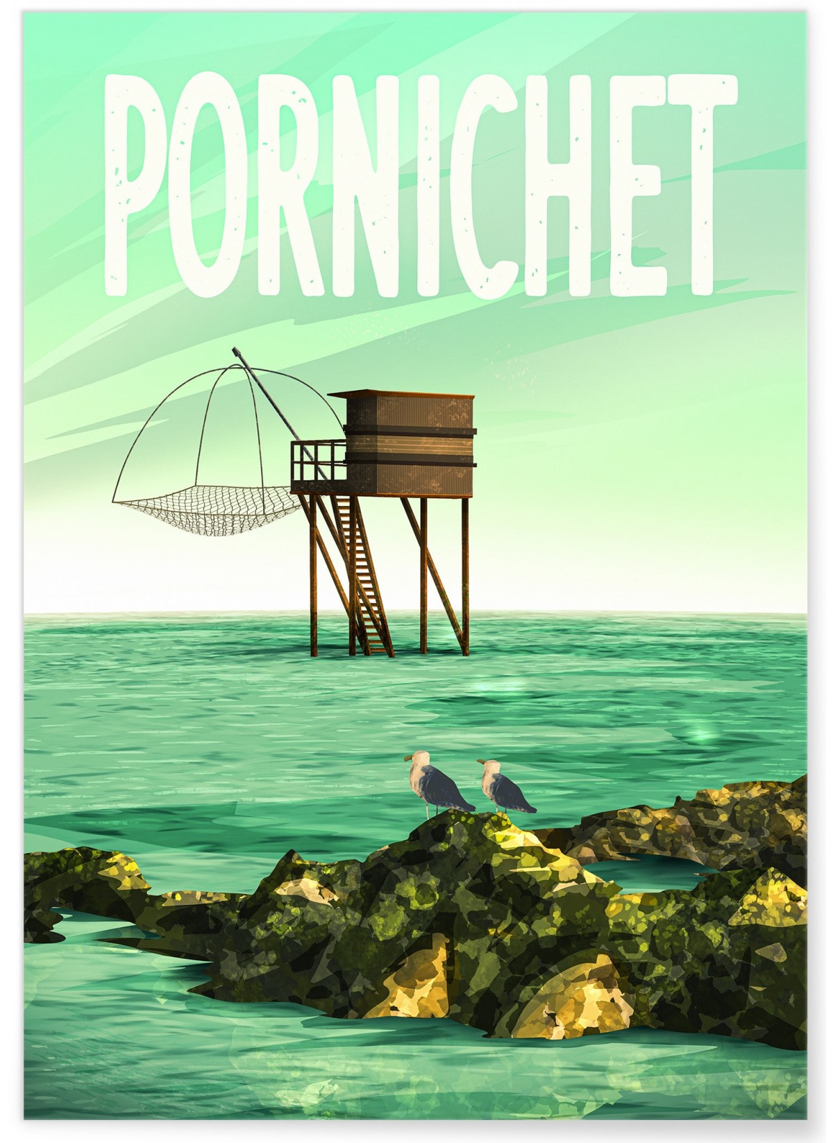 Affiche ville de Pornichet, L'AFFICHERIE