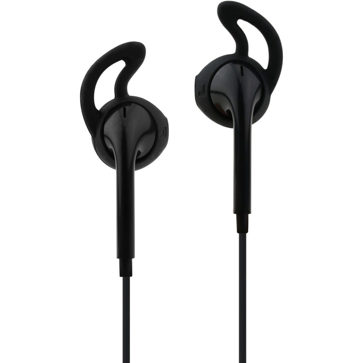 Ecouteurs sport EF-02 noir, ESSENTIEL B
