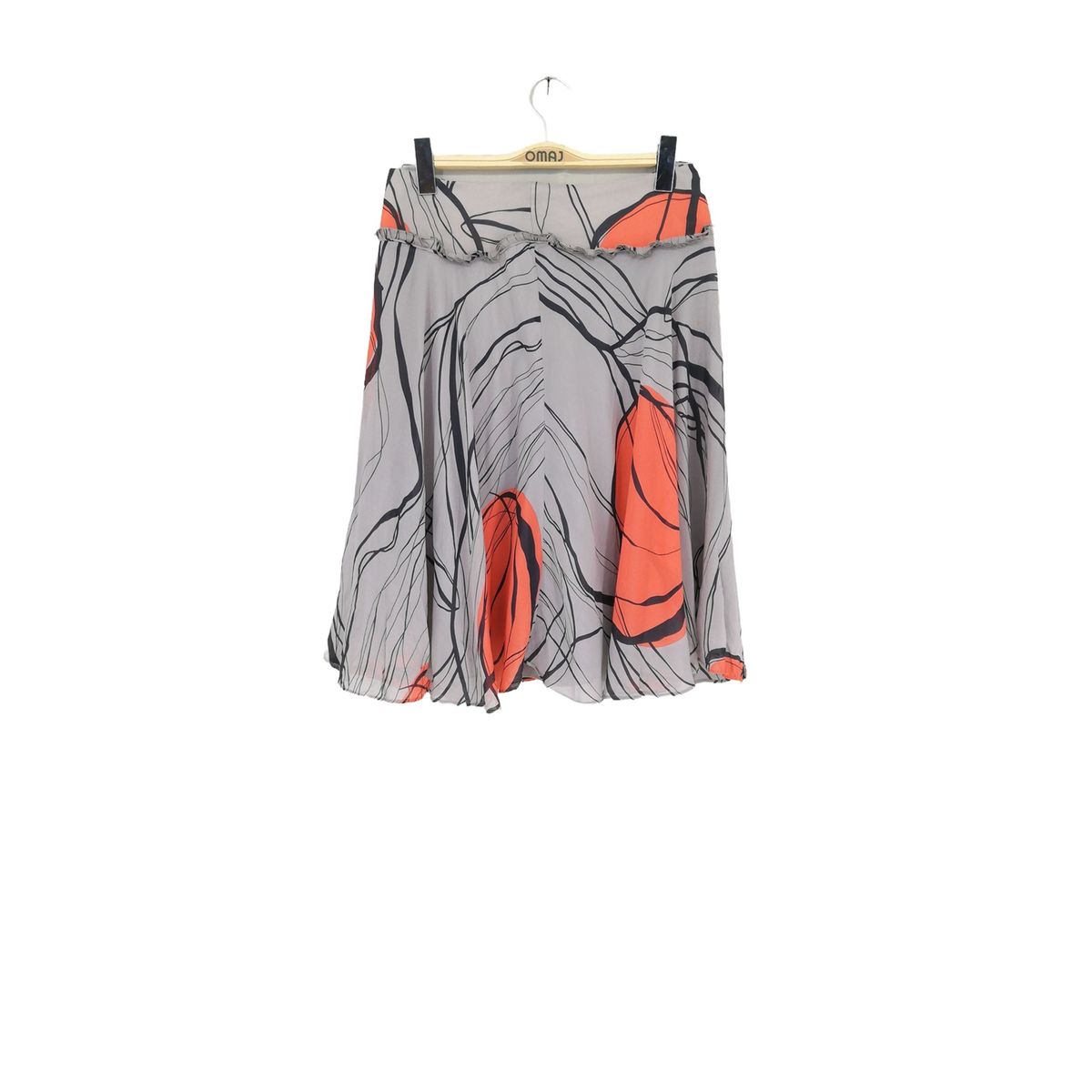 Jupe mi longue bon tat multicolore Caroll La Redoute