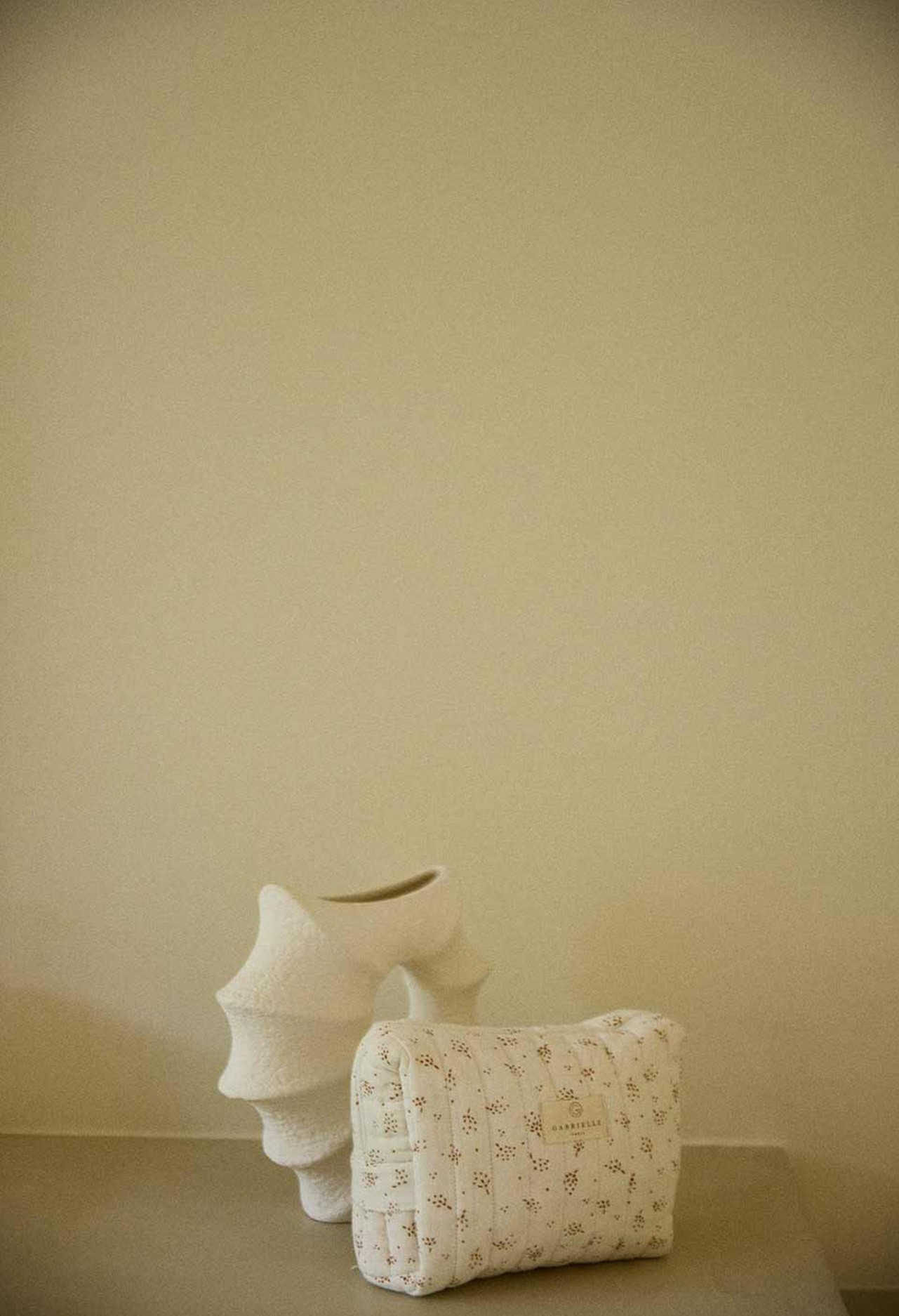 Trousse de toilette en gaze de coton, GABRIELLE PARIS