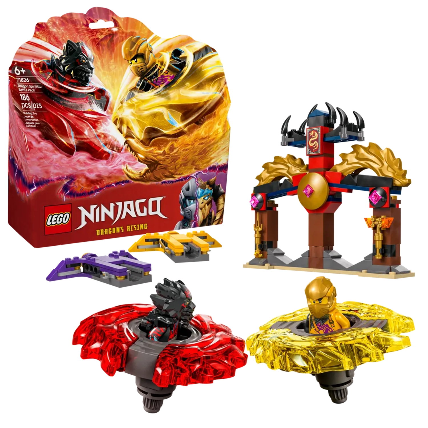 Pack de combat Spinjitzu du dragon, LEGO