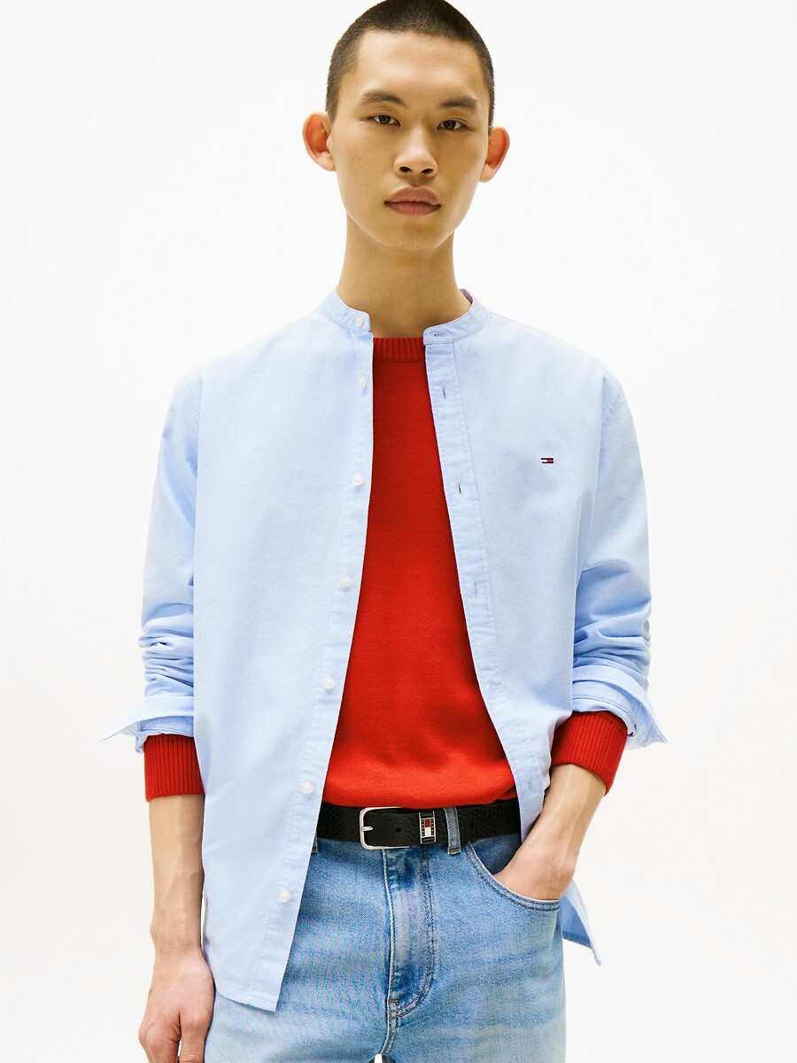Chemise droite signature coton, TOMMY JEANS