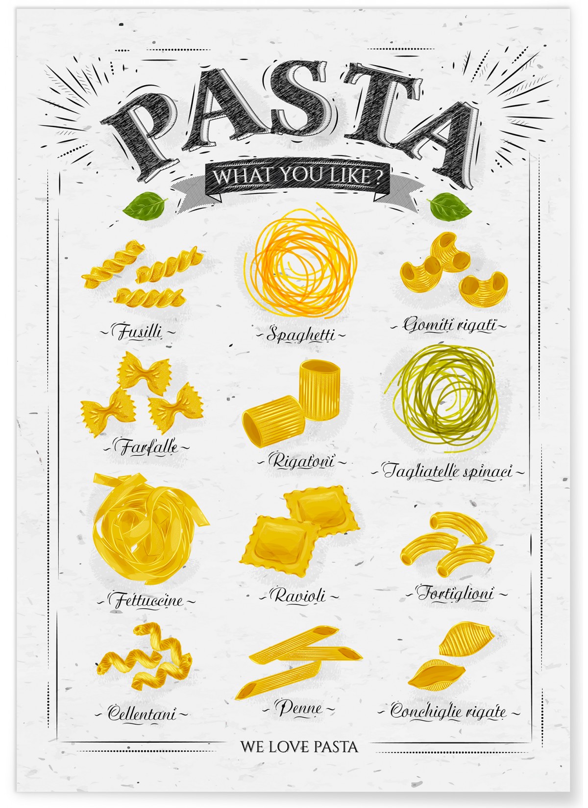Affiche Pasta, L'AFFICHERIE