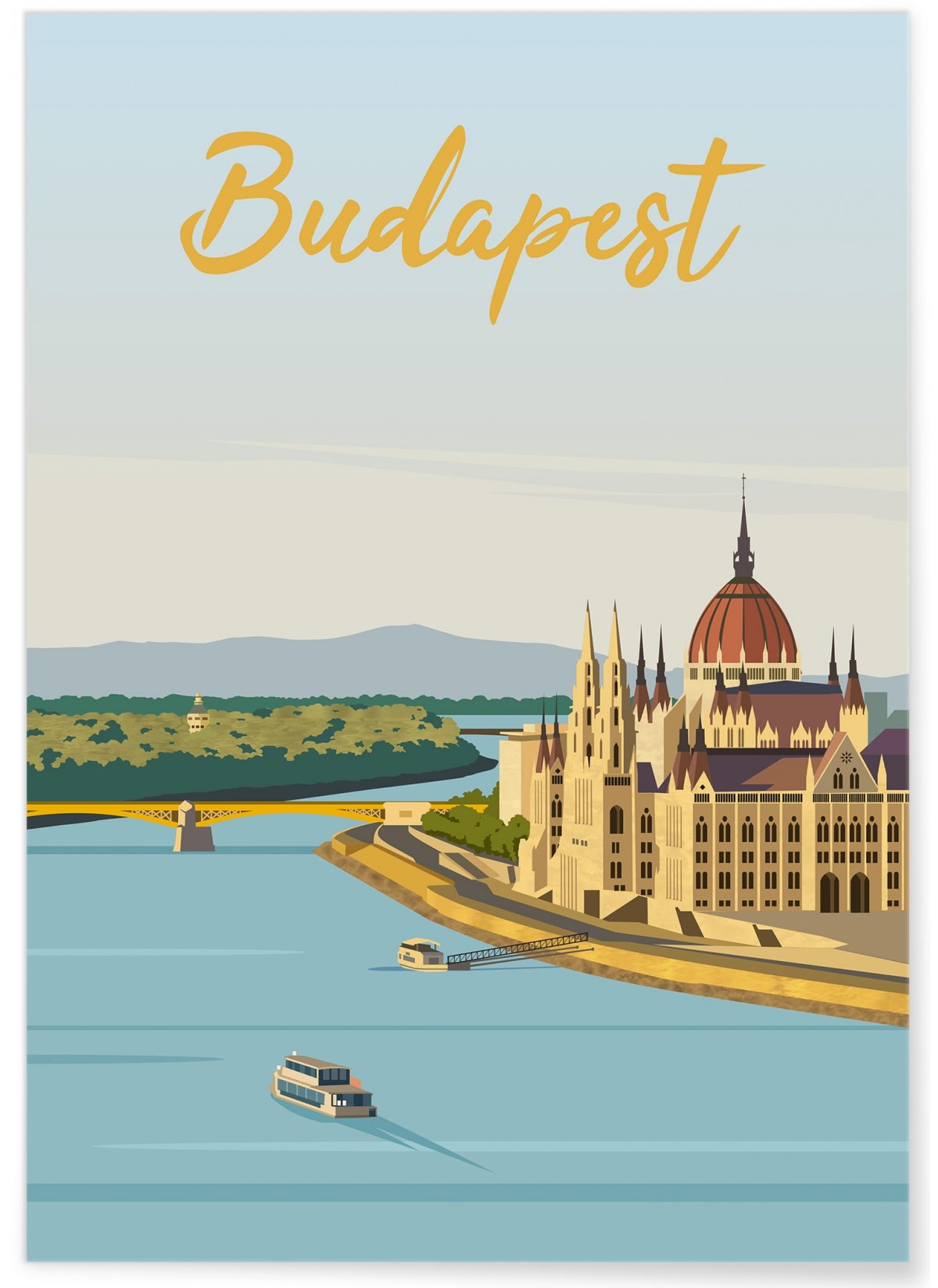 Affiche ville Budapest, L'AFFICHERIE