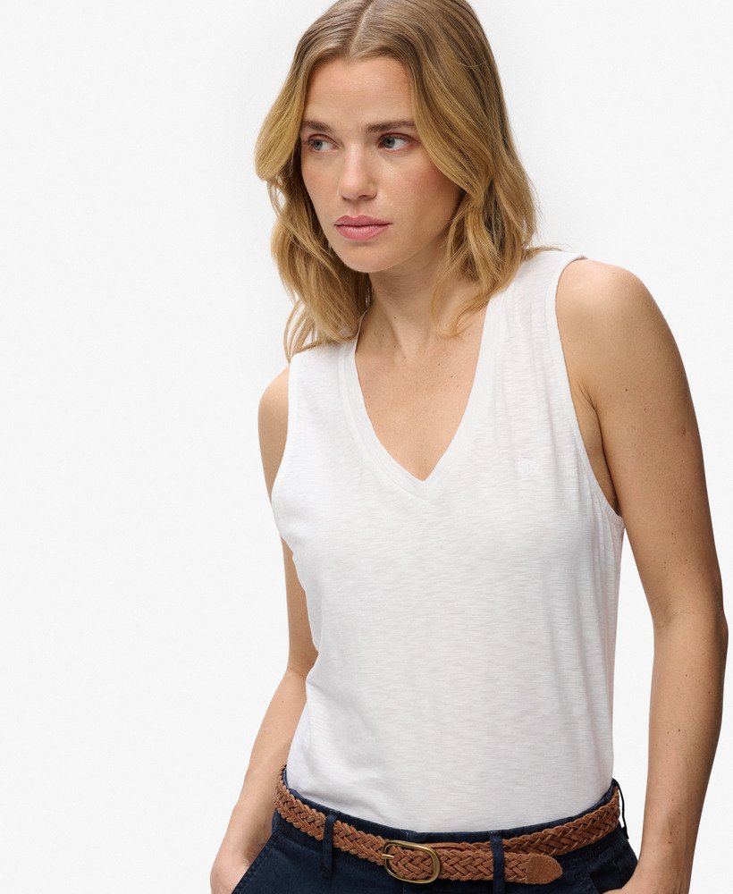 Débardeur Studios Col en V, SUPERDRY
