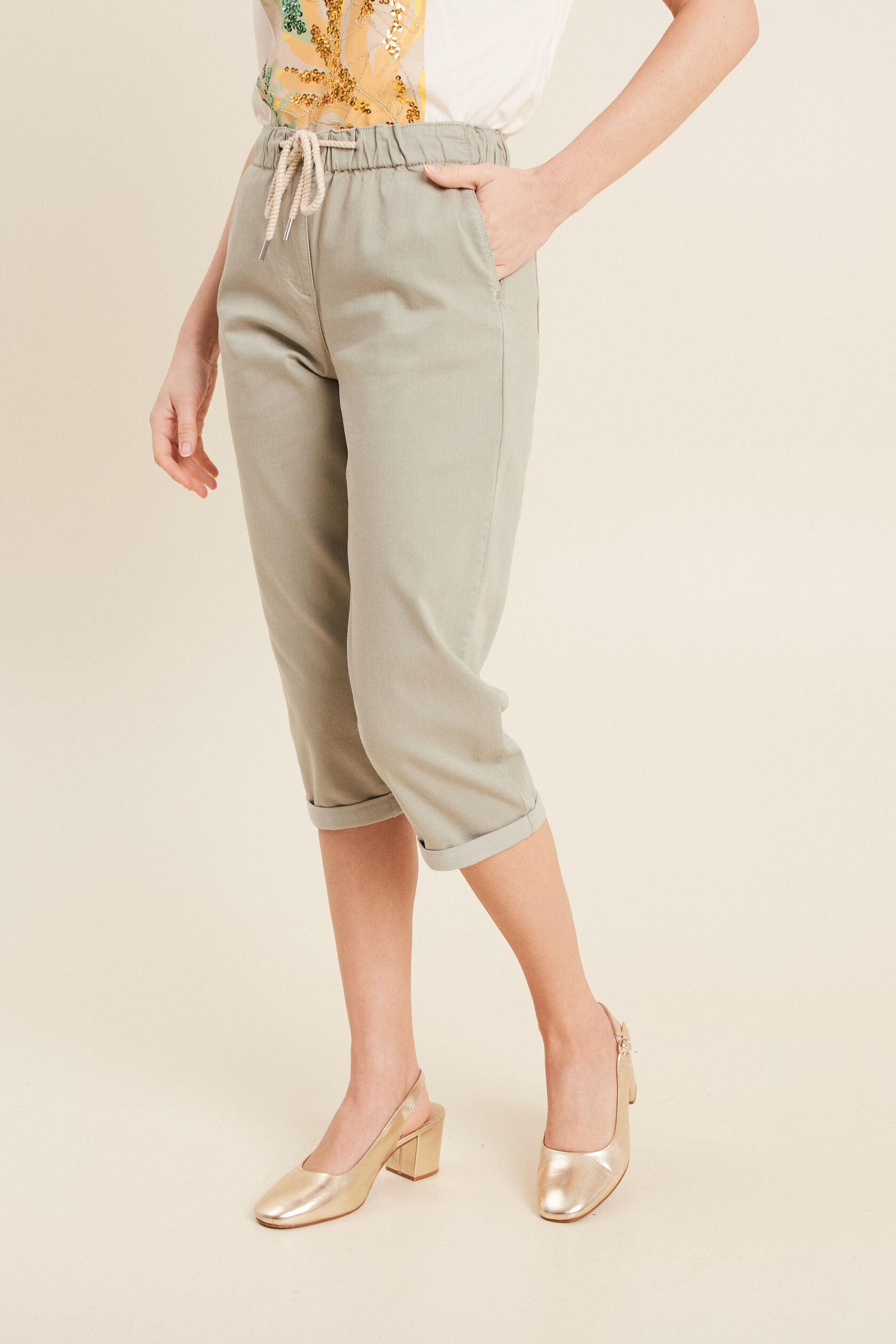Pantacourt coupe mom large, BREAL